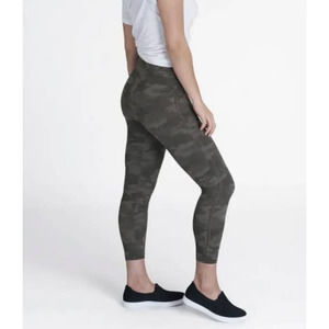 New Spanx Womans Sz XS Green Camo Look At Me Now Leggings FL3515 NWT